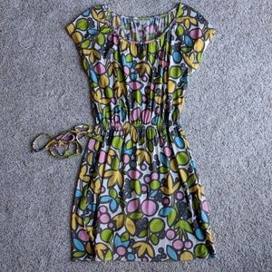 Boden large print dress